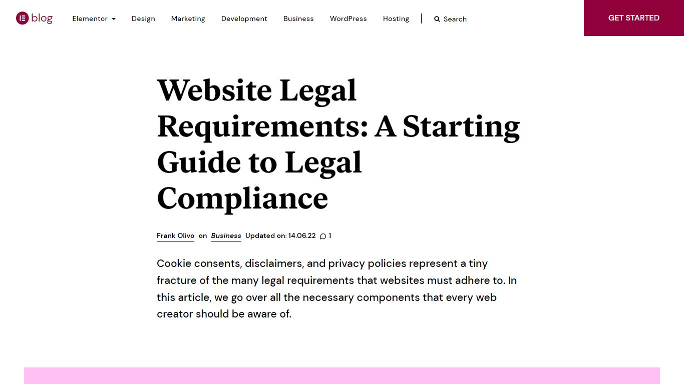 10 Website Legal Requirements: Rules to Ensure Compliance - Elementor